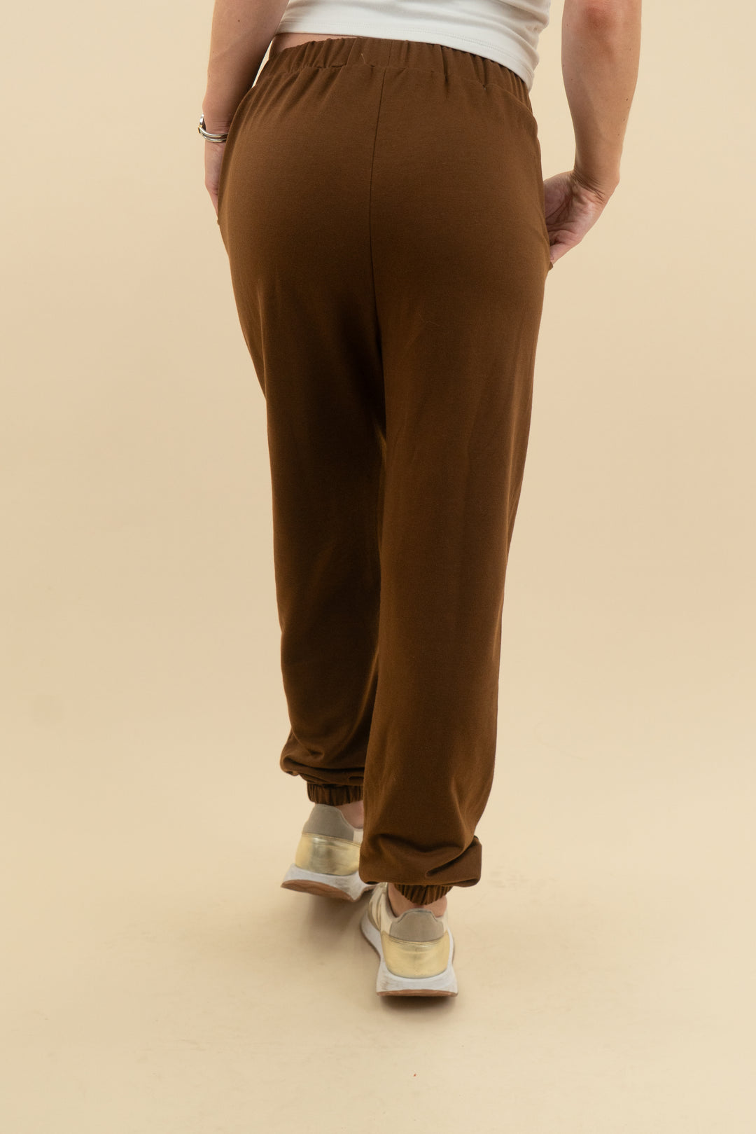 brown lounge pant (m)