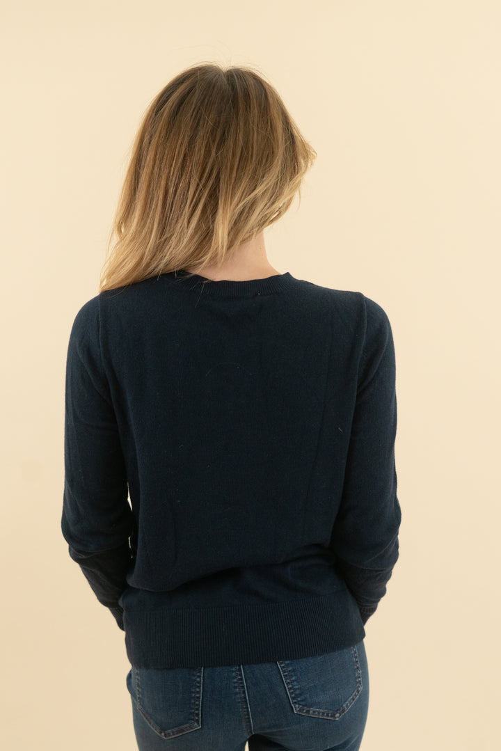 loft navy bird top (s)