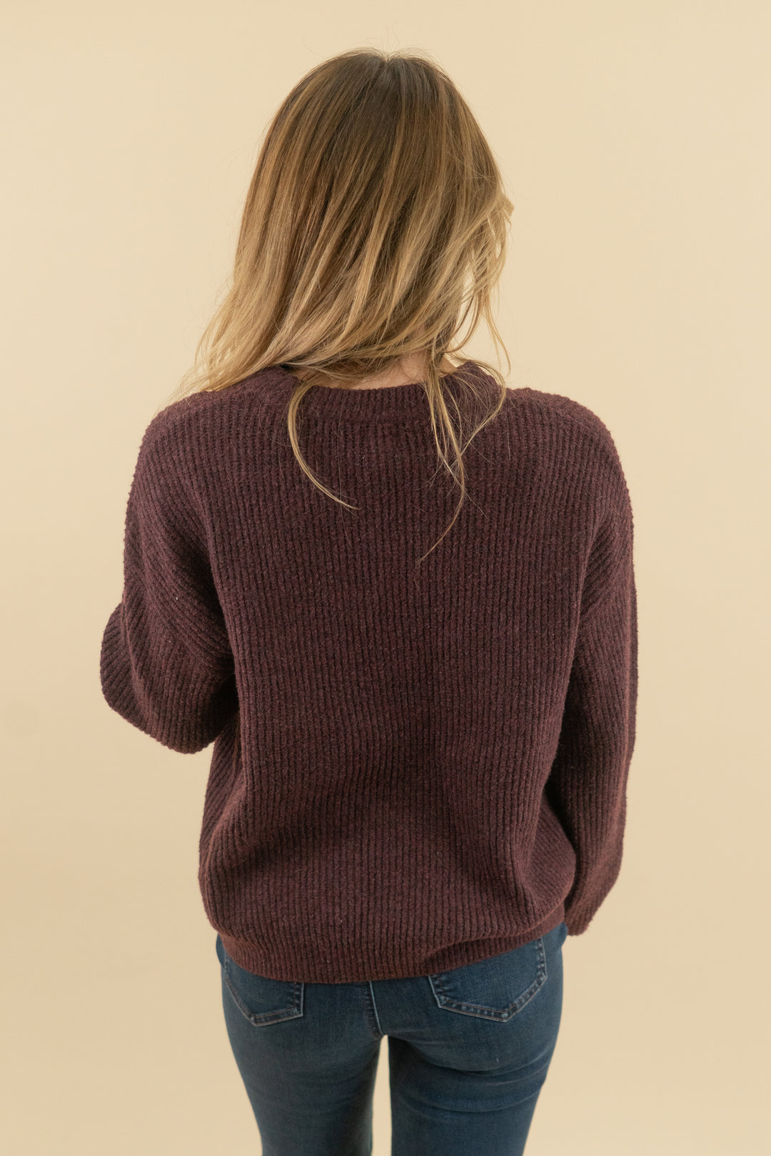 a new day cheers maroon sweater (m)