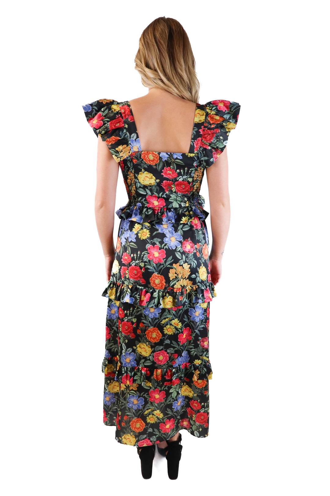 Show Me Your Mumu Floral Maxi Dress (M; retail $180)