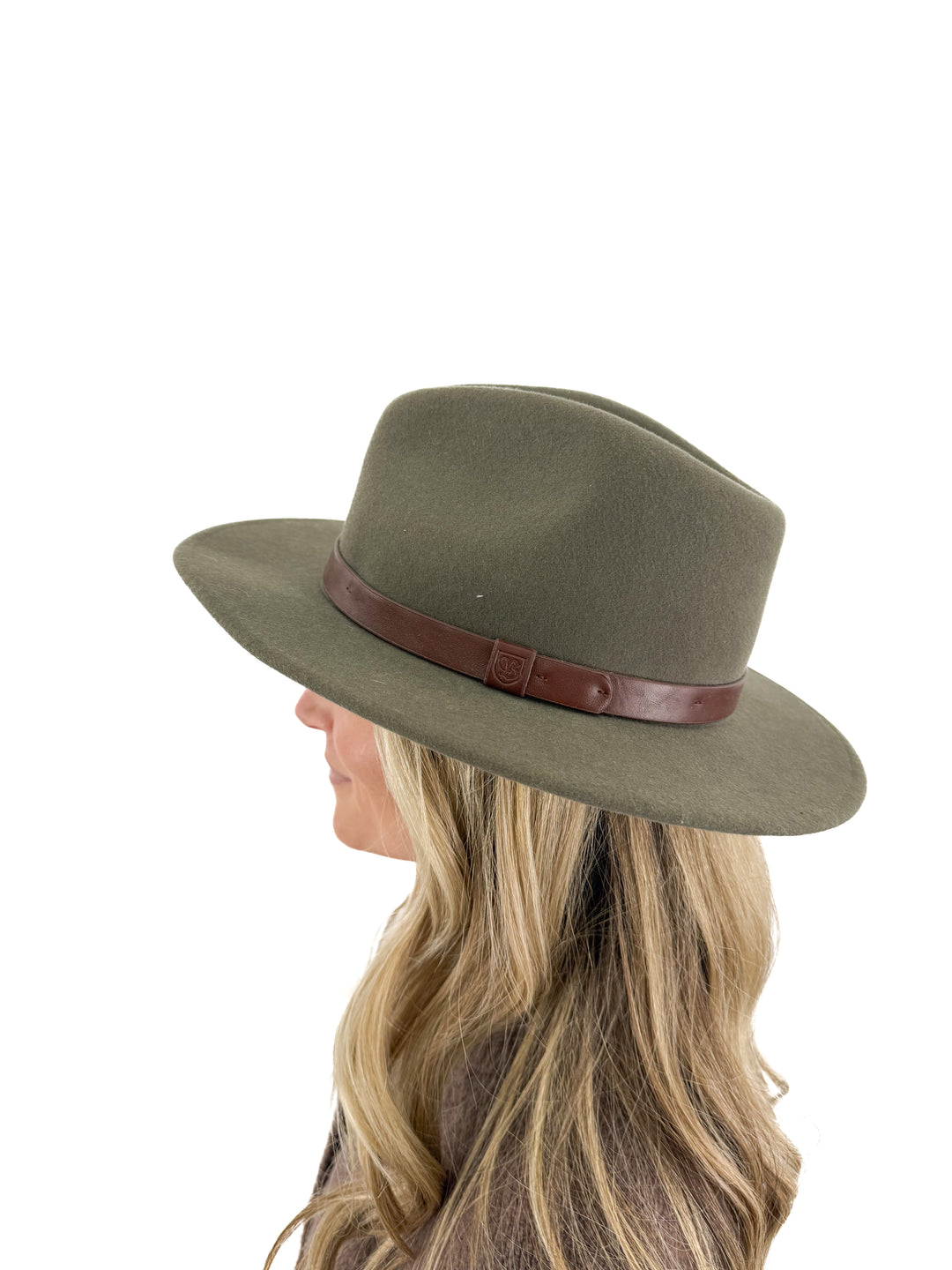 AUCTION brixton green fedora hat (s)- ends 11/11 at 8 pm CT