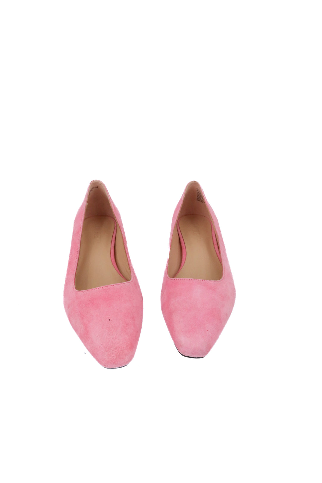 j.crew pink suede block heel (9.5; retail $248)