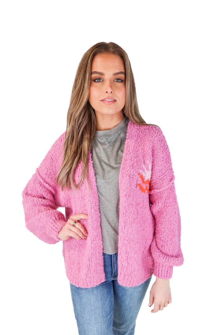 Vintage Havana purple cardigan NWT (o/s; retail $90)