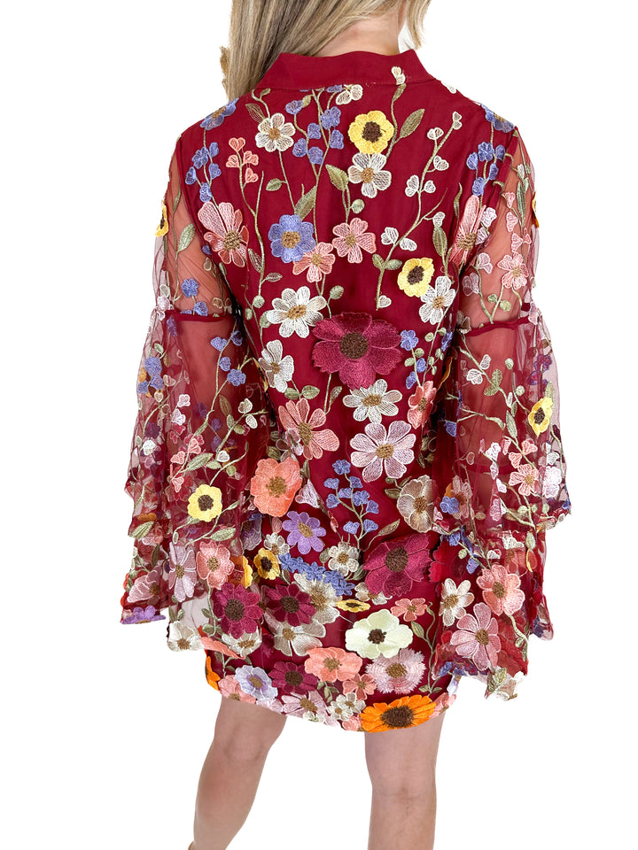 Buddy Love Floral Mini Dress (XS)