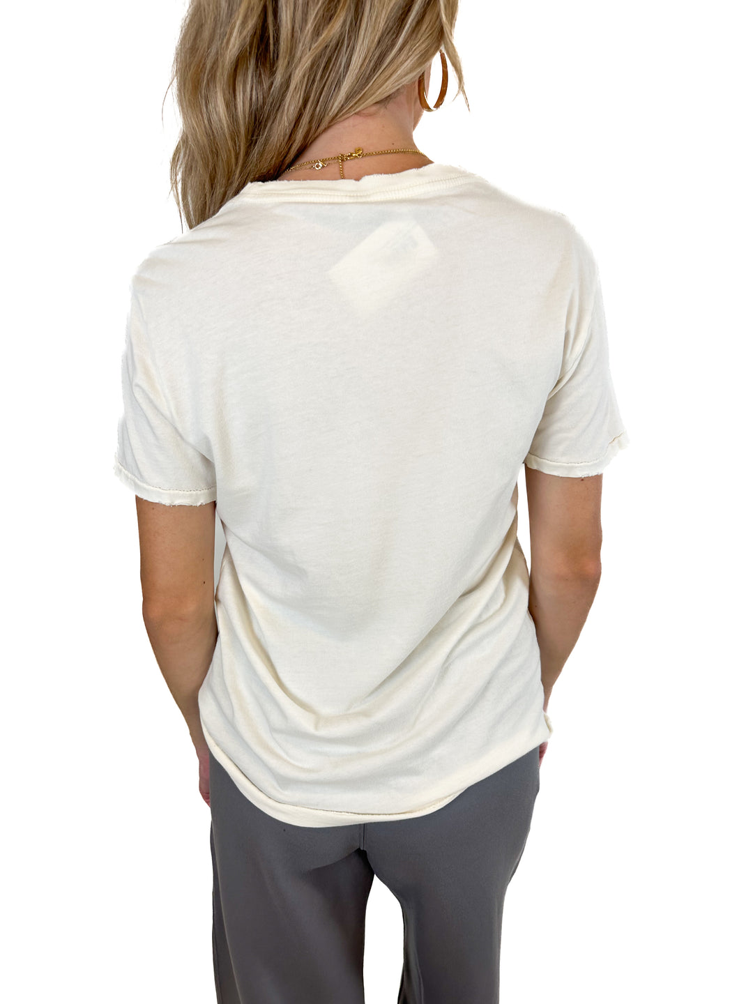 Vintage Velvet Ditch Distressed T-Shirt (S)