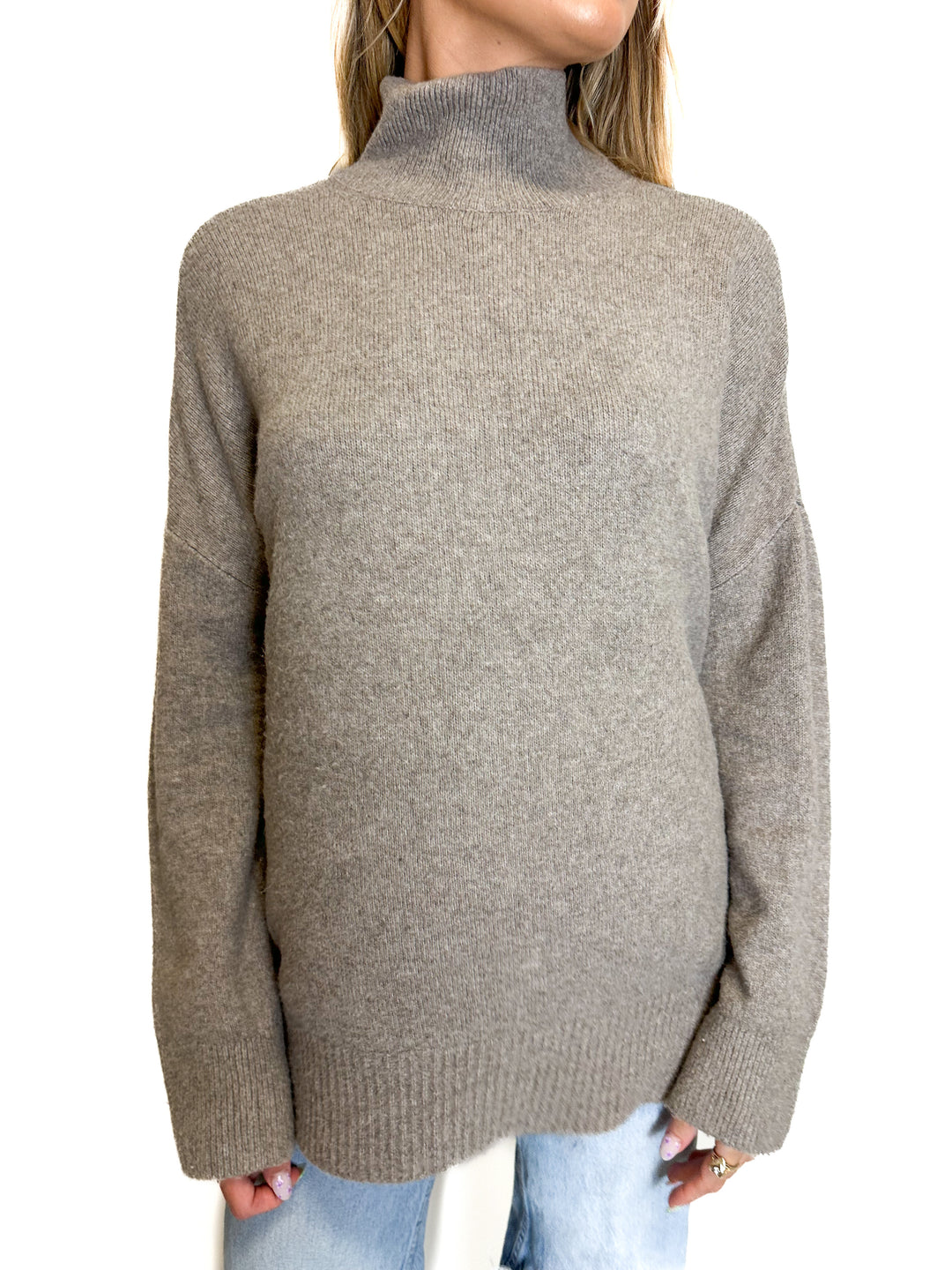 Abercrombie Taupe Sweater NWT (XS)