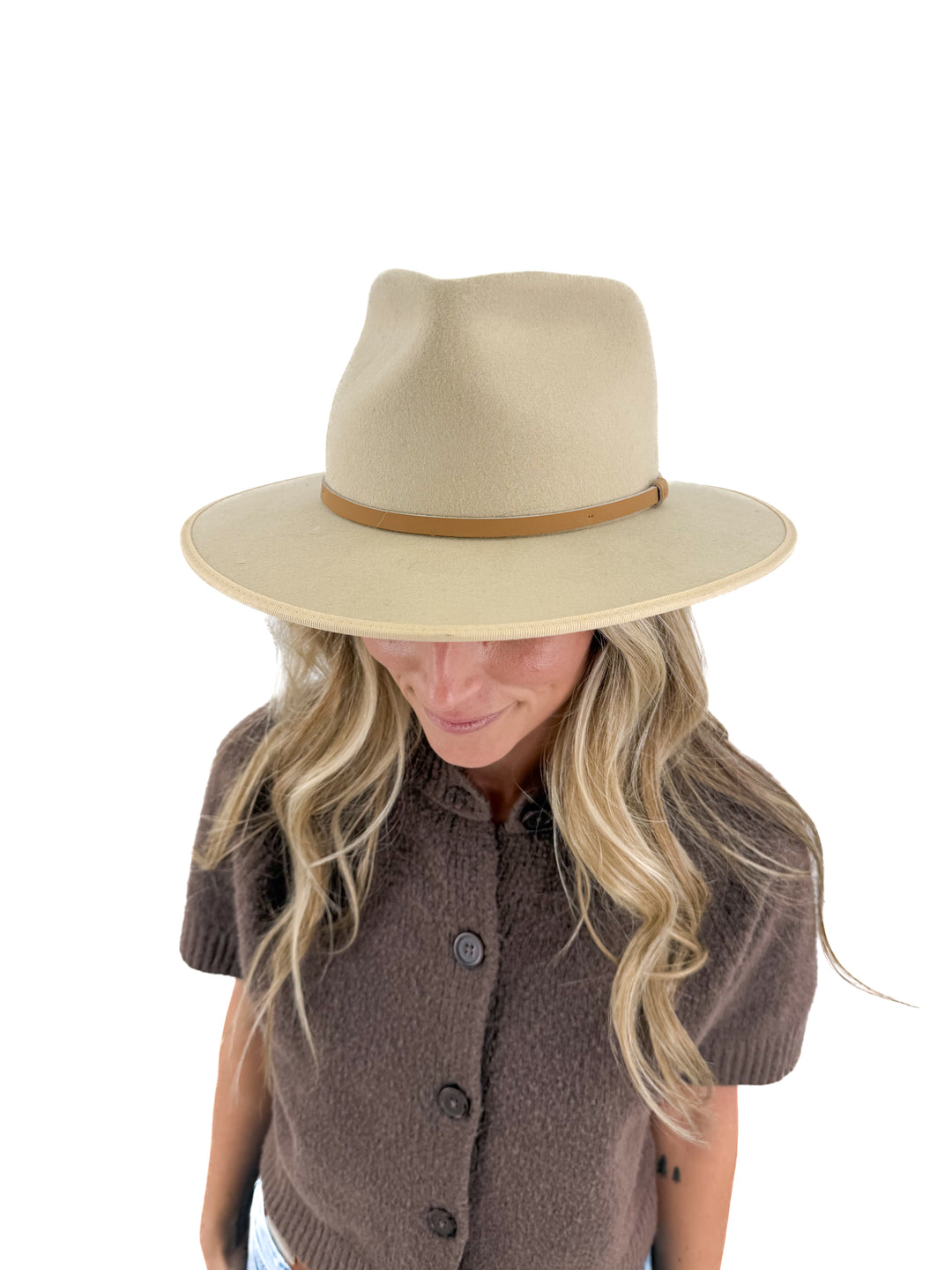 AUCTION will & bear beige wool rancher hat (s)- ends 11/11 at 8pm CT
