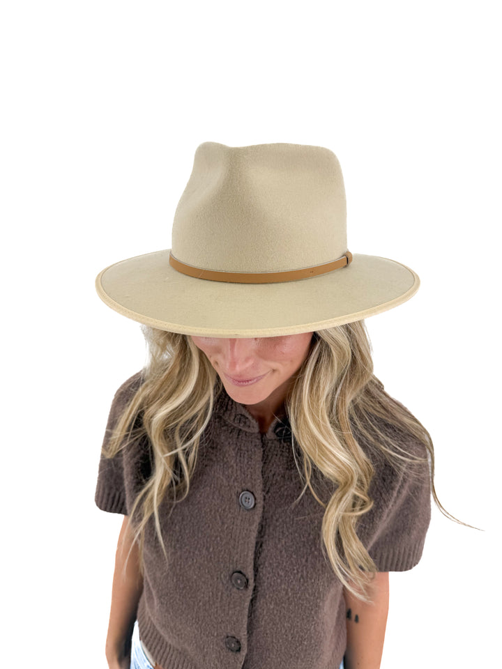 AUCTION will & bear beige wool rancher hat (s)- ends 11/11 at 8pm CT