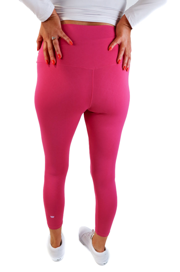 Shefit pink patterned leggings (m; retails for $68)