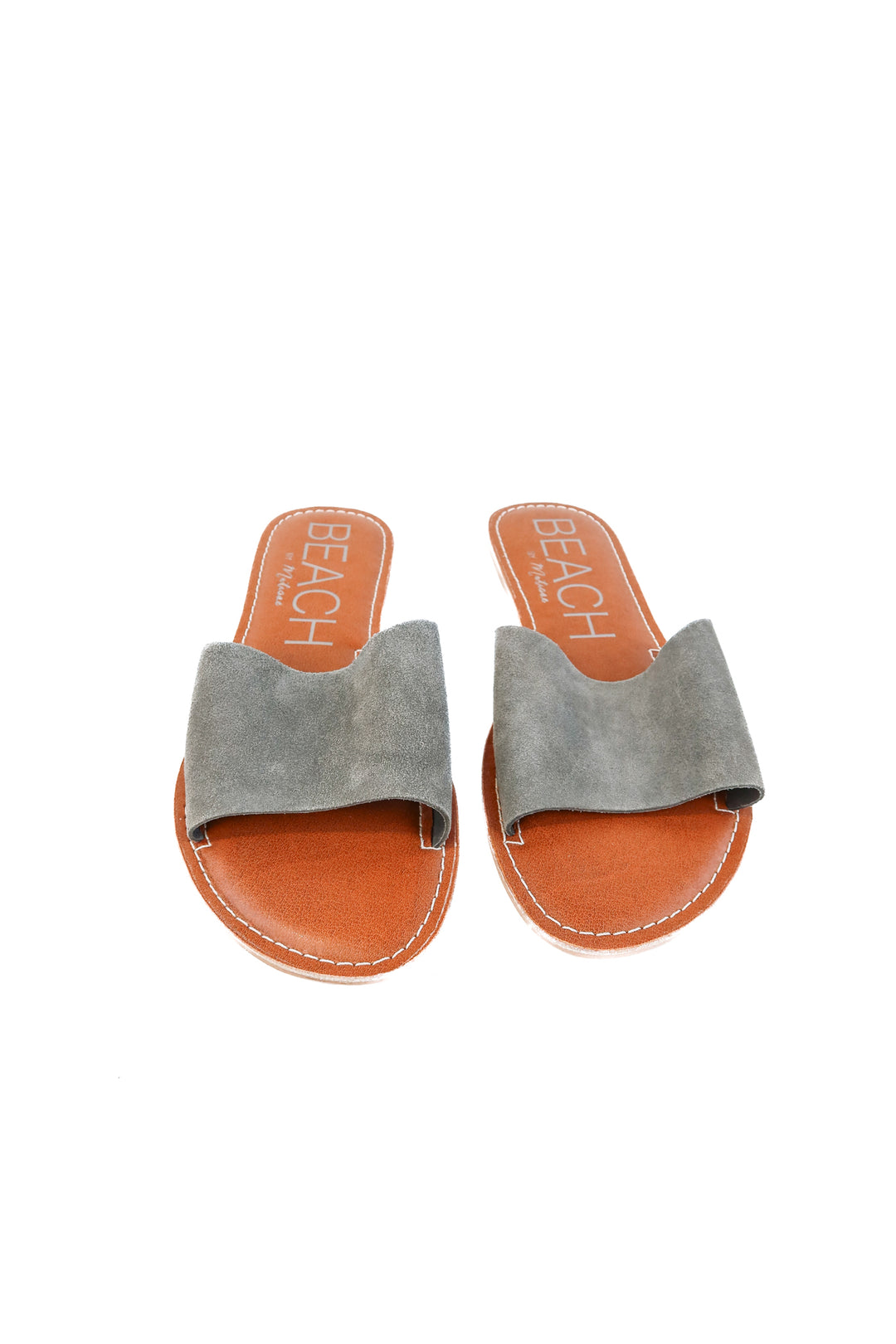 BEACH grey suede sandals (9)