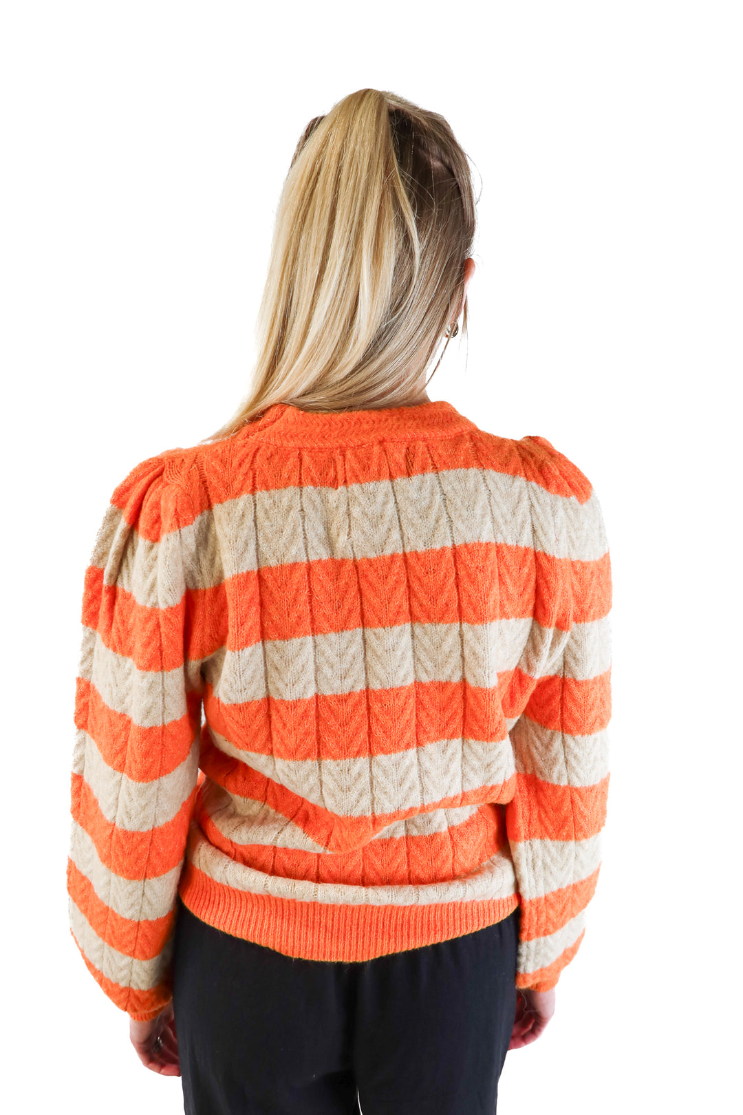 FRNCH Striped Sweater NWT (S; retail $108)
