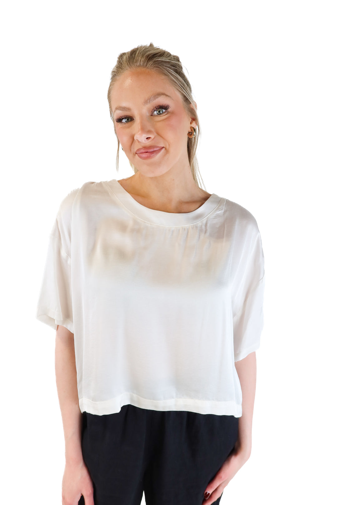 Stillwater Silky Blouse (M; retail $99)