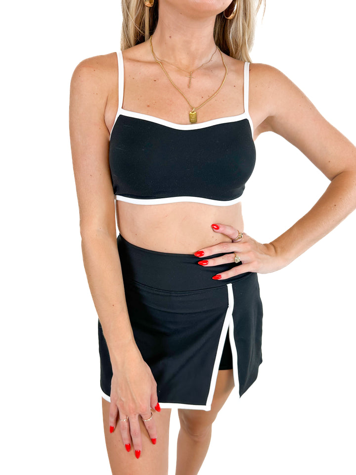 Wild Fable Black and White Workout Set (S)