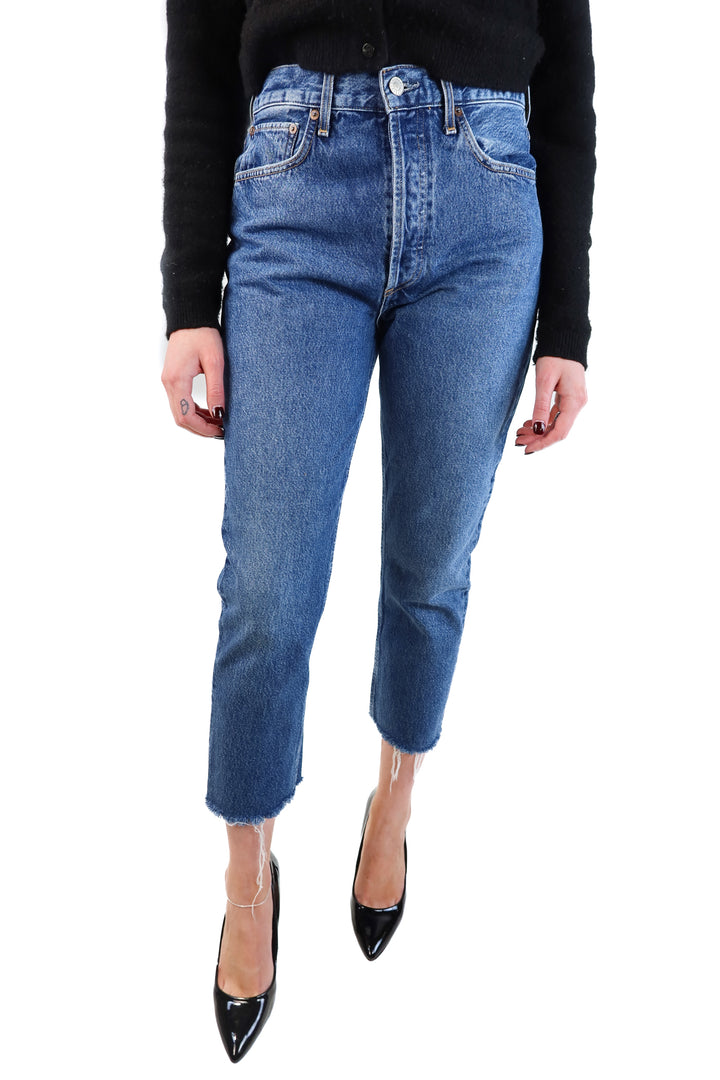 Agolde Cropped Jeans (27; retail $238)