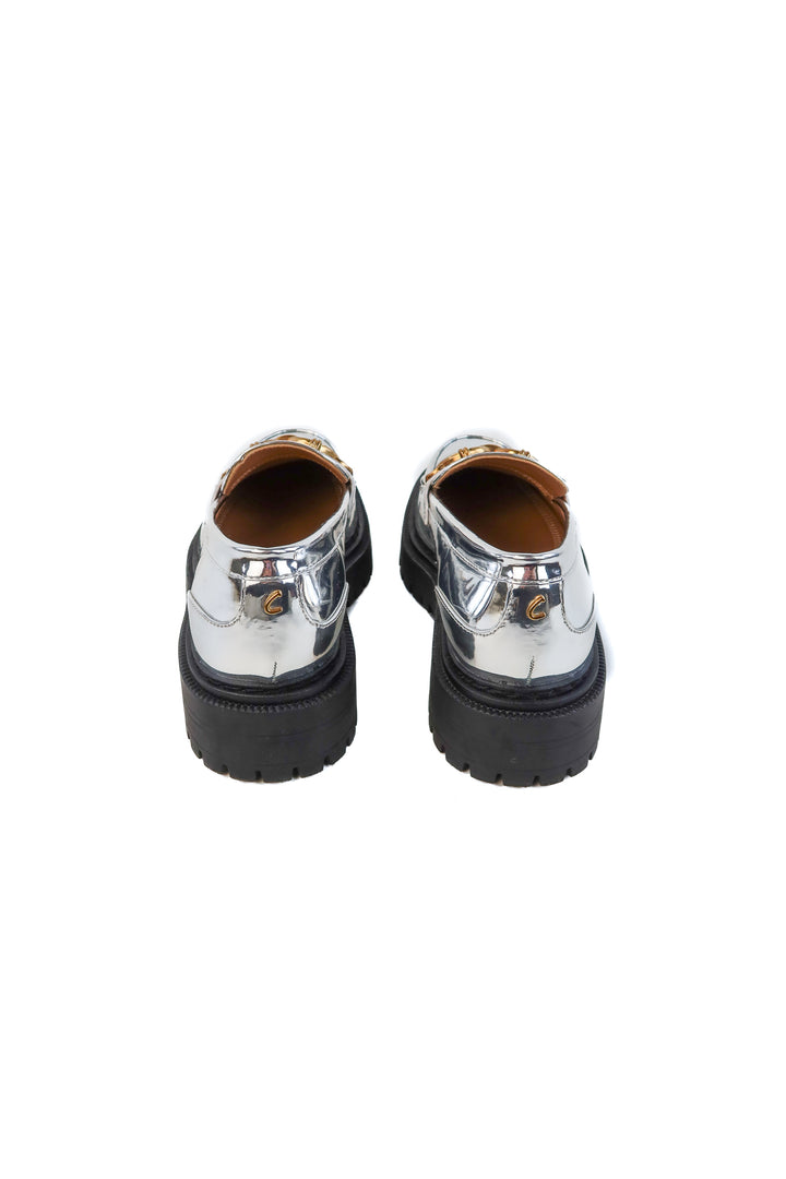 Circus by Sam Edelman silver metallic loafers (8.5; retail $64)