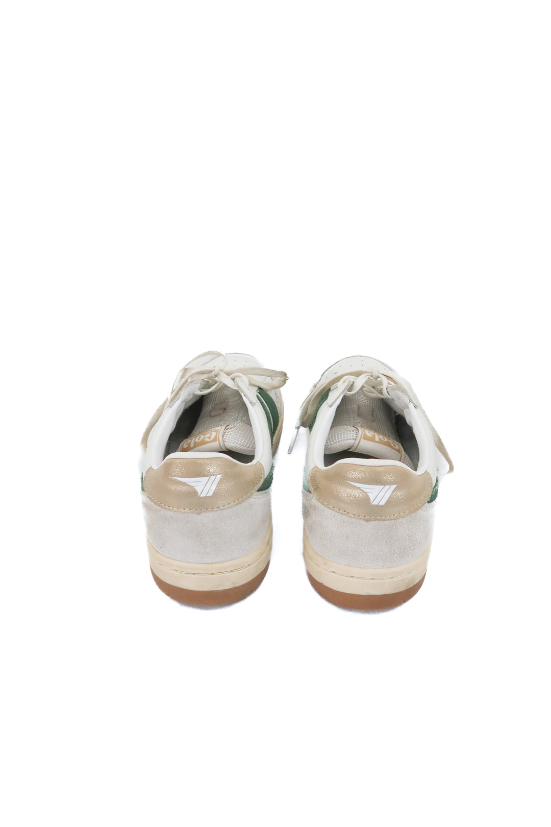 gola white/green hawk sneakers (8; retail $120)