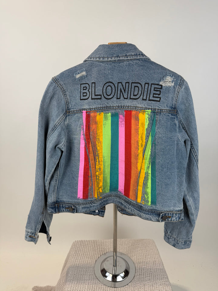 SOLD: Judith March Blondie Jean Jacket (M)