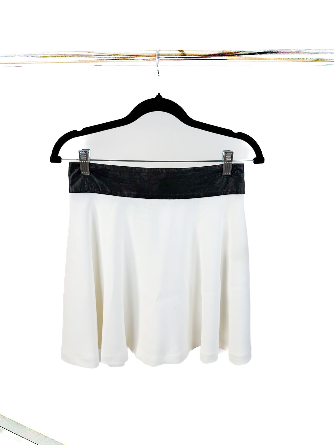 Alice and Olivia black and white skirt (4)