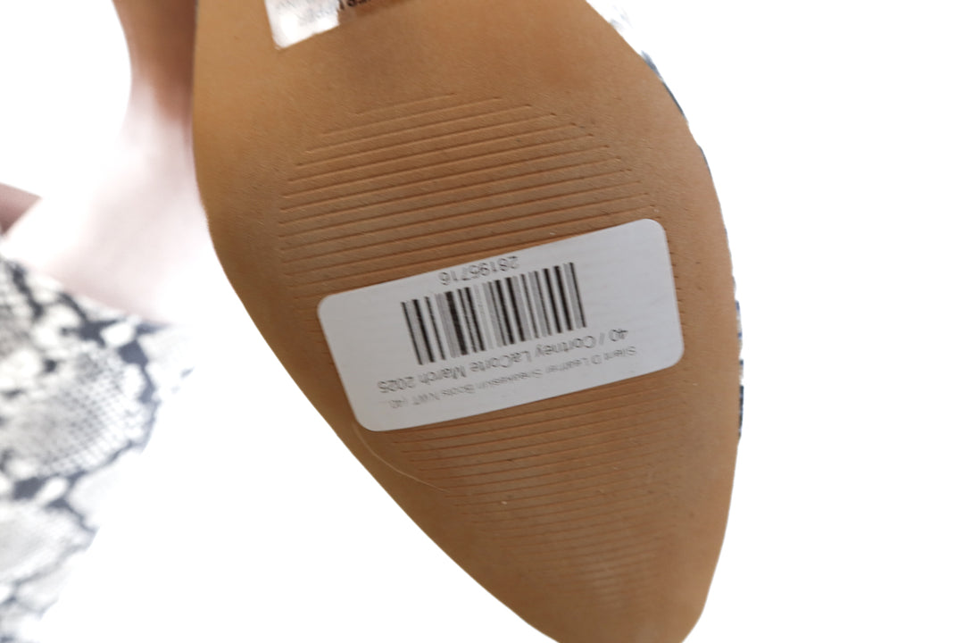 Silent D Leather Sneakeskin Boots NWT (40/ US9.5-10; retail $260)