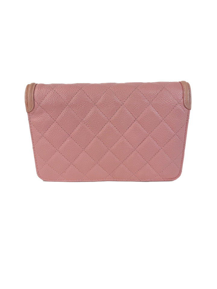Chanel Caviar Quilted CC Filigree Wallet on Chain NWOT (est. retail $5,200)