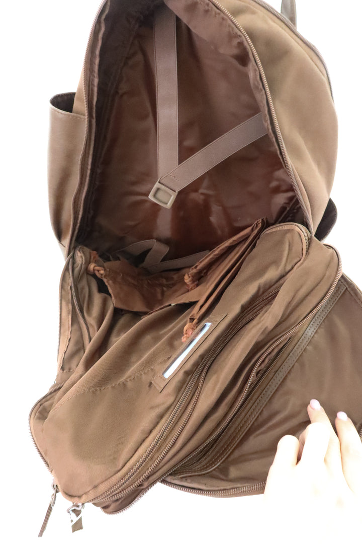 beis brown backpack (retail $118)