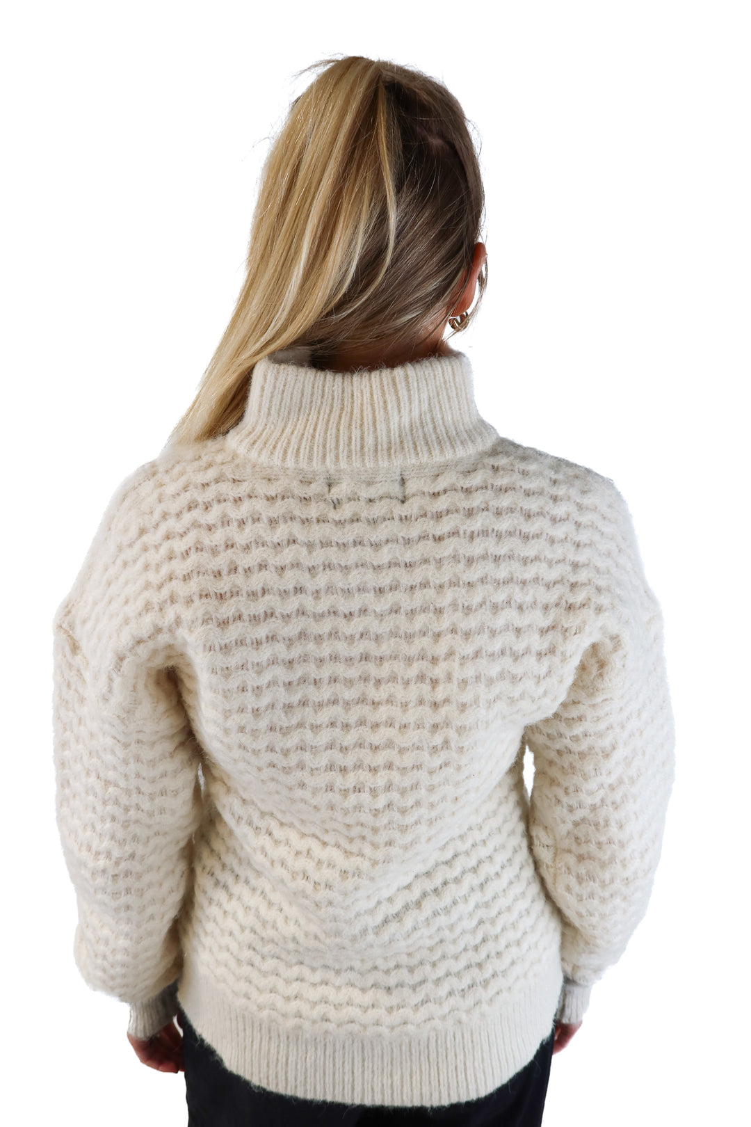 FRNCH Cream Sweater (M)