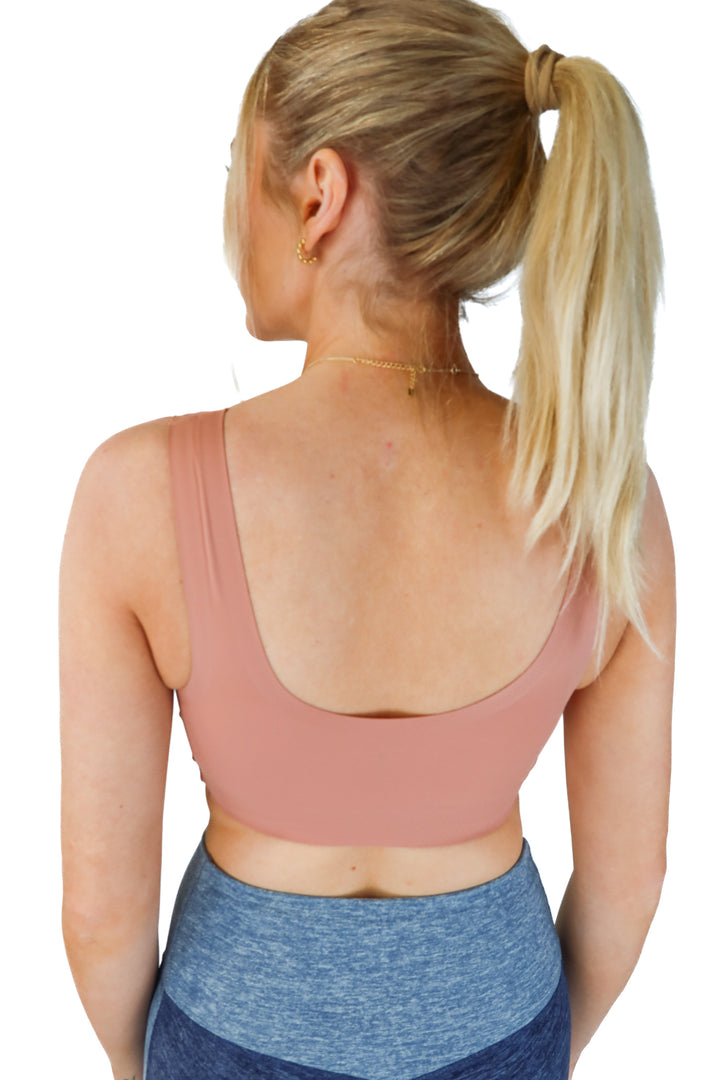 EBY mauve seamless bra NWT (s)