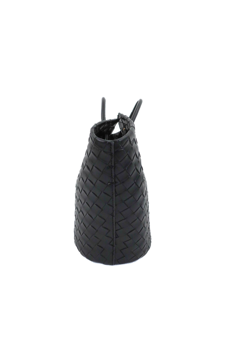 anthropologie black braided bag nwt (Retail $118)