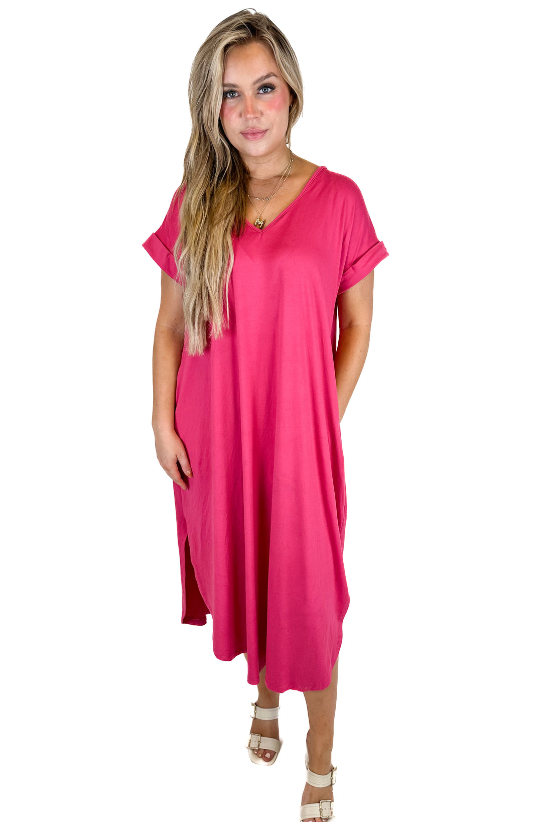 entro Pink Dress (L)