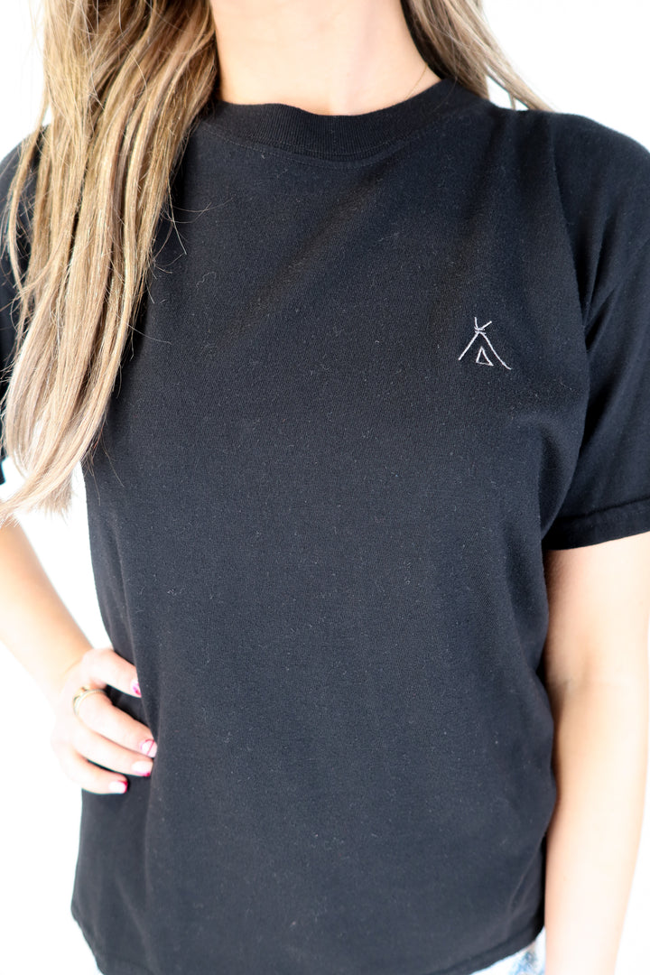 Tribe Kelley Black Logo Tee (S)