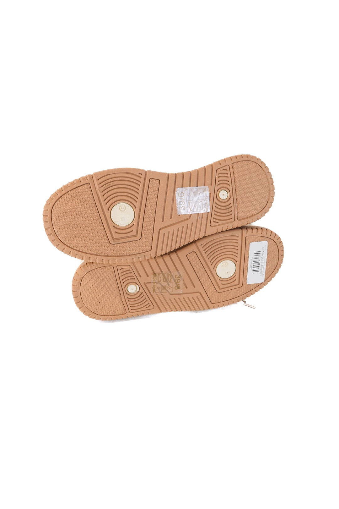 boohoo brown chunky star sneakers NWOT (6)