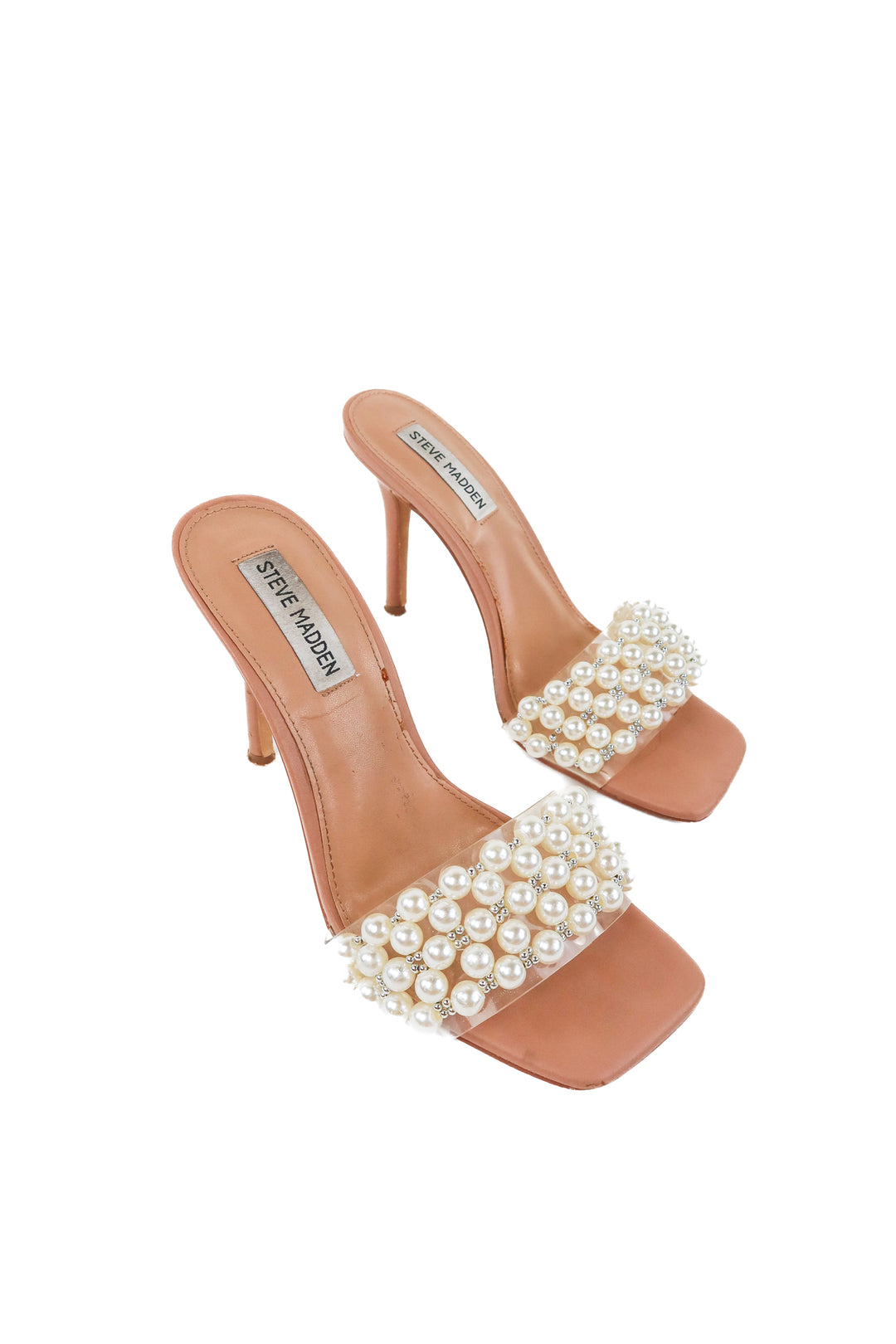 steve madden pearl heels (7.5)