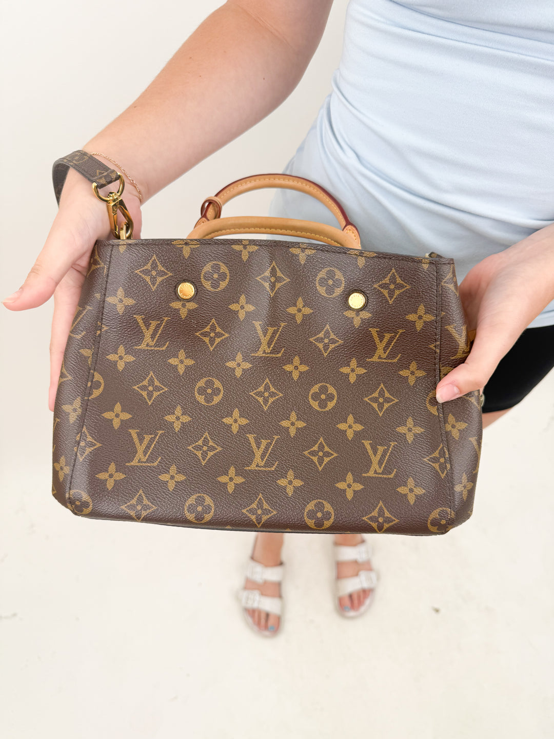 Louis Vuitton Montaigne Monogram BB Two Way Tote