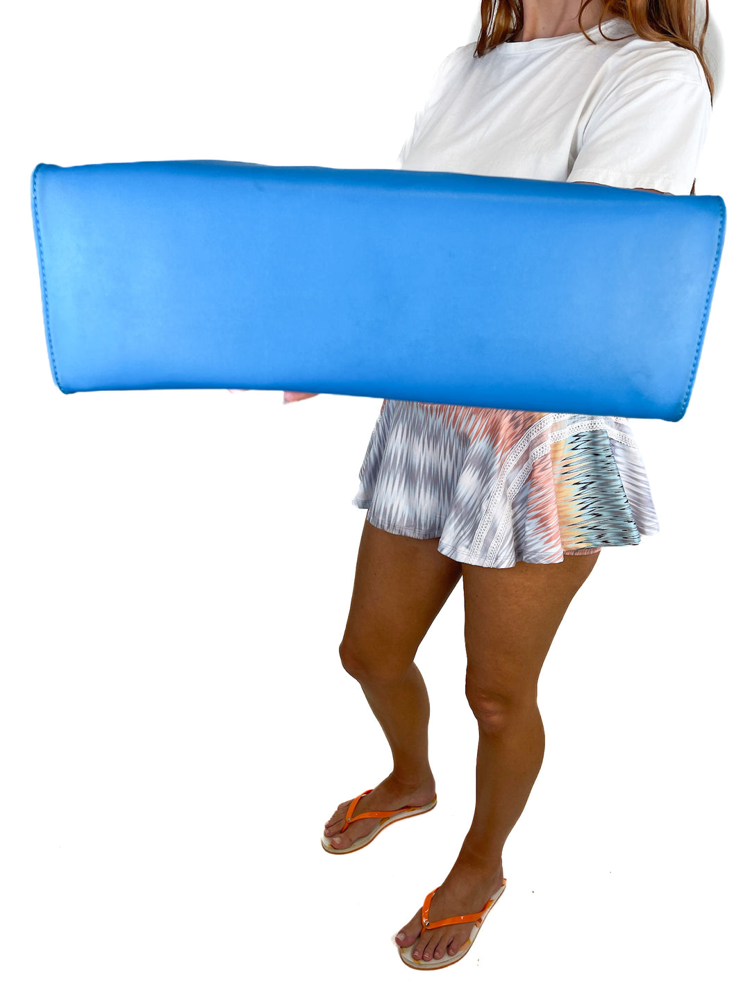Telfar Medium Shopping Bag in Cyan (retail $202)