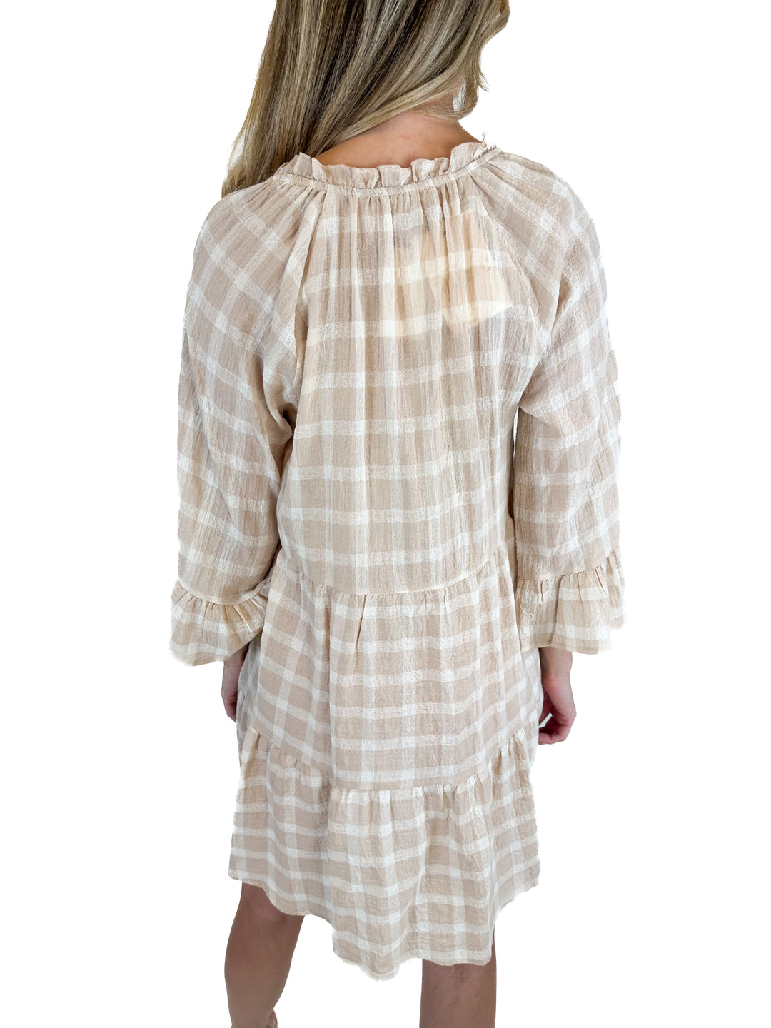 Show Me Your Mumu Checked Mini Dress NWT (XS)