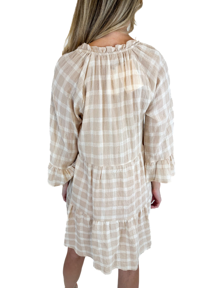 Show Me Your Mumu Checked Mini Dress NWT (XS)