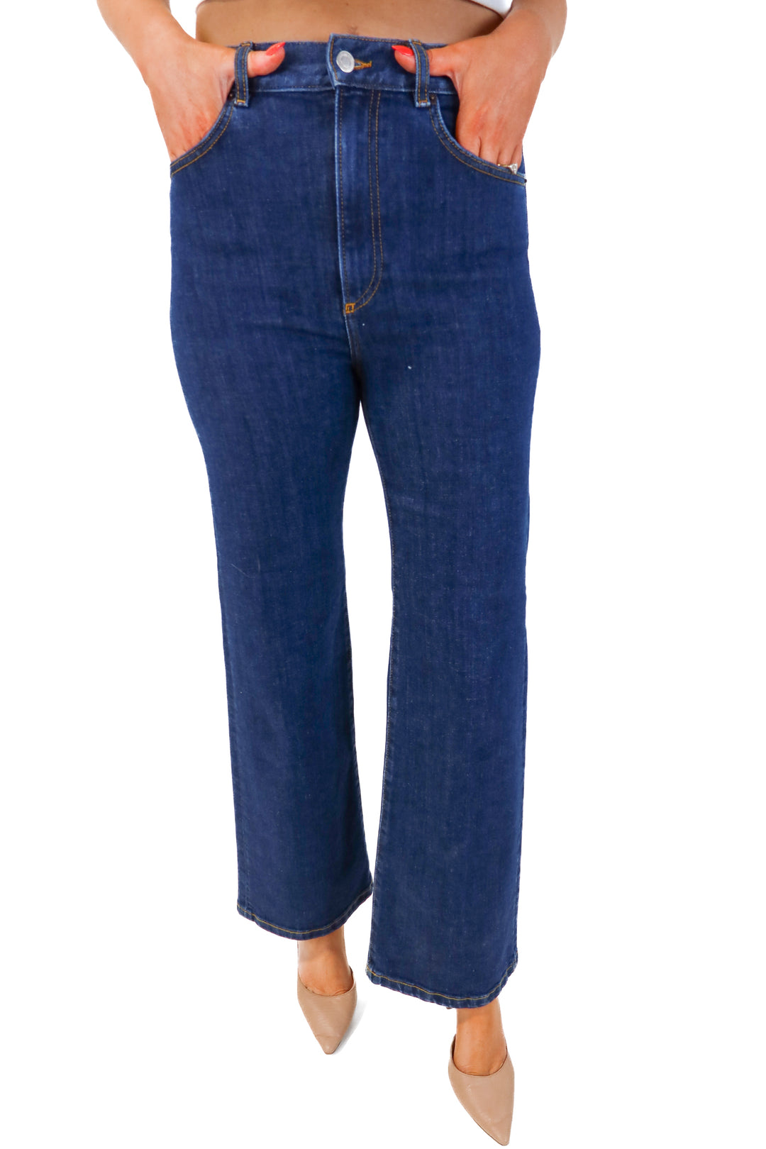 Jeanerica Wide-Leg Jeans (29; retail $247)