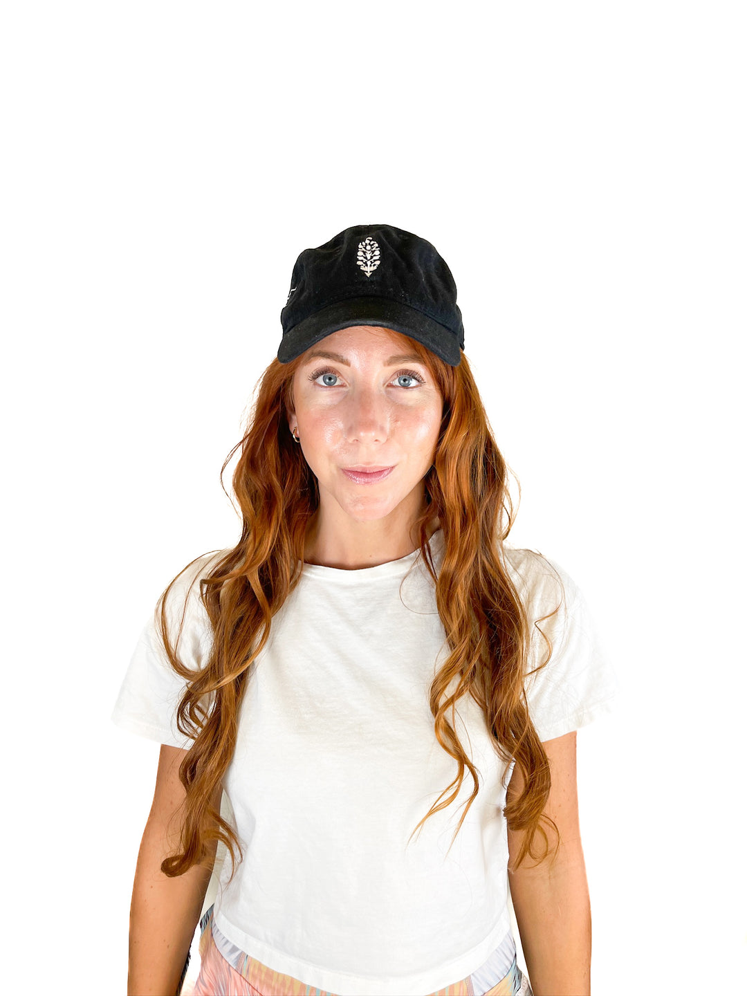 Free People Black Baseball Hat NWT (O/S)