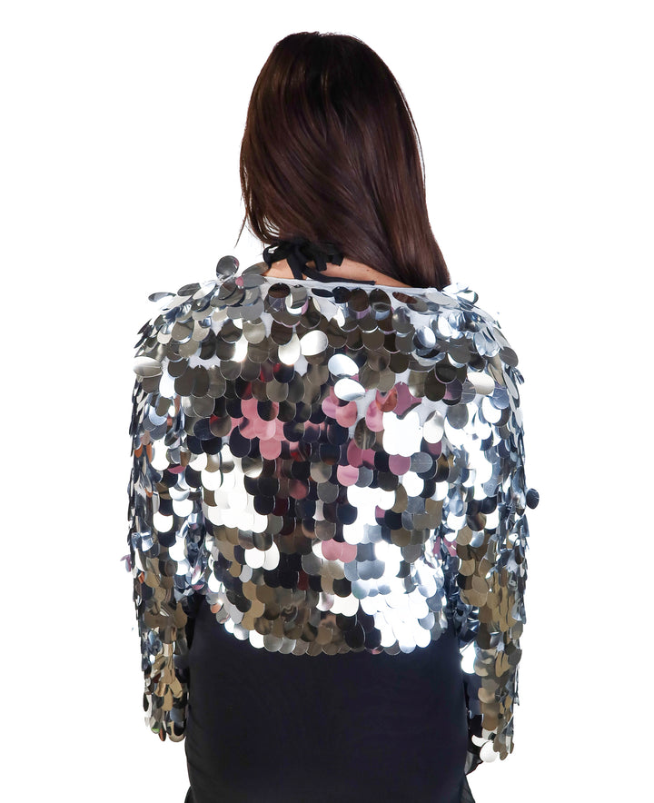 SOLD: 12th tribe silver drop jacket NWT (s; retail $82)