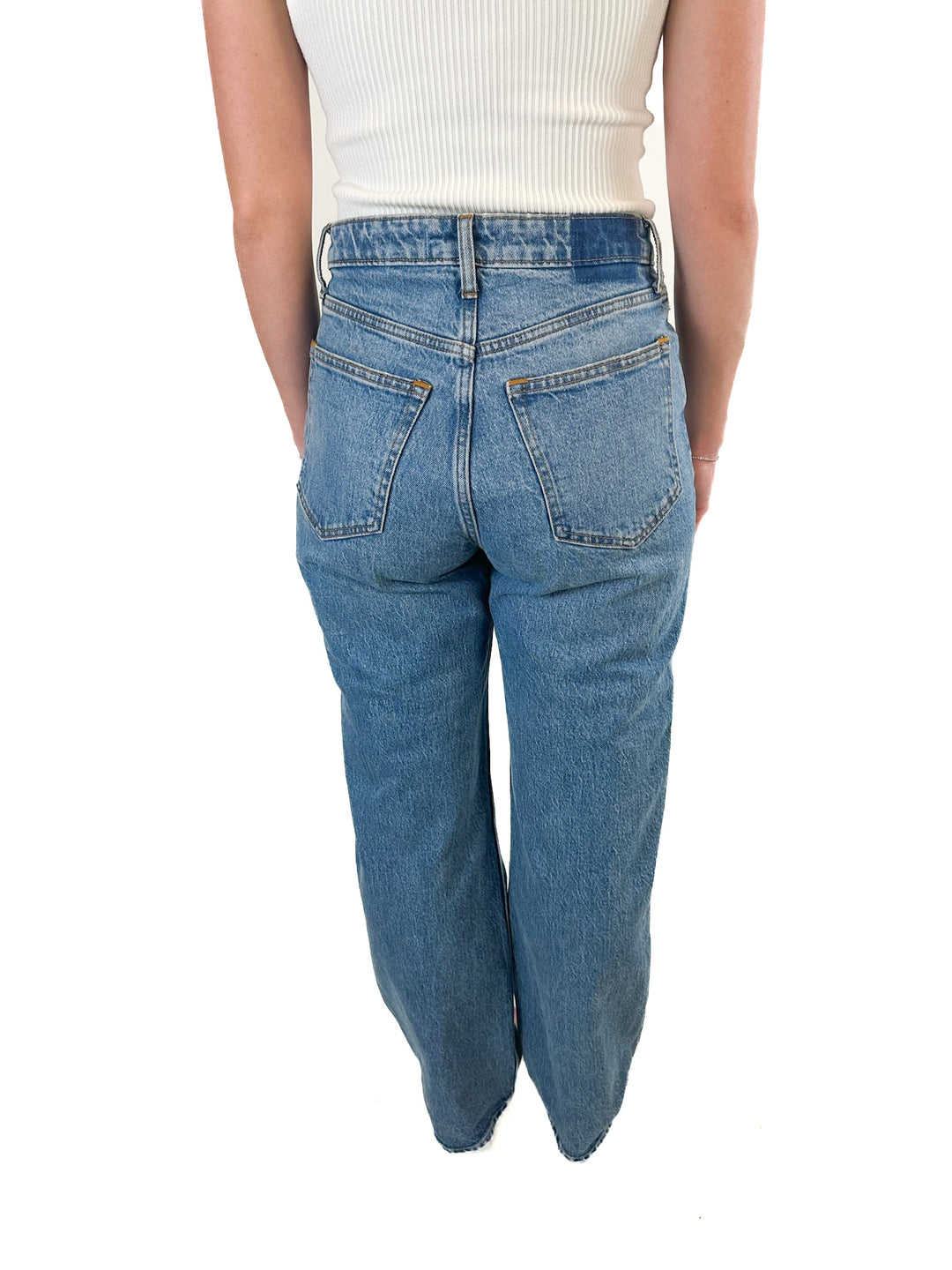 Abercrombie Curve Love High Rise 90s Relaxed Jean (27/4R)