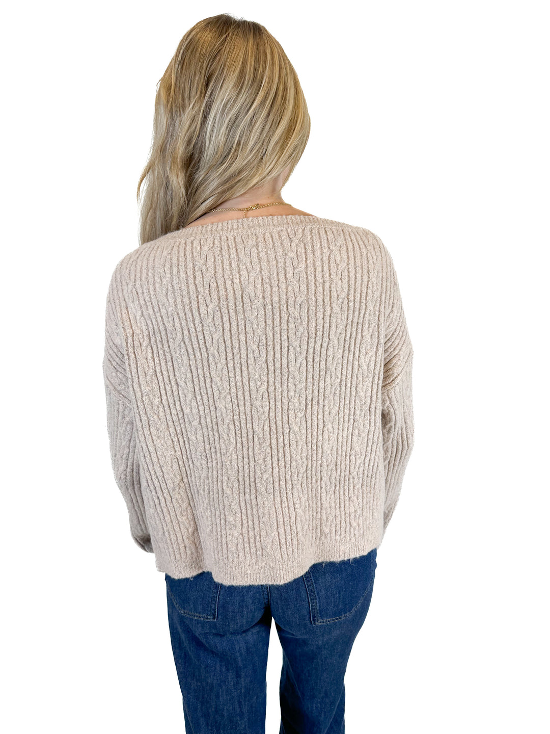 Tularosa Cable Heavyweight Sweater (S)
