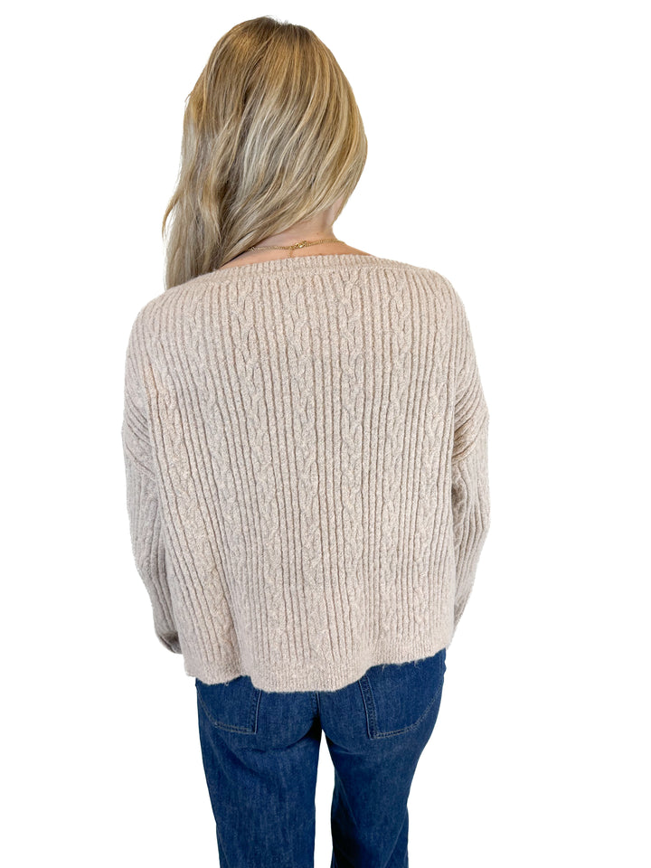 Tularosa Cable Heavyweight Sweater (S)