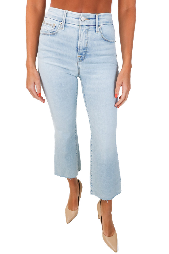 Good American light wash flare jeans NWT (2; retails for $159)