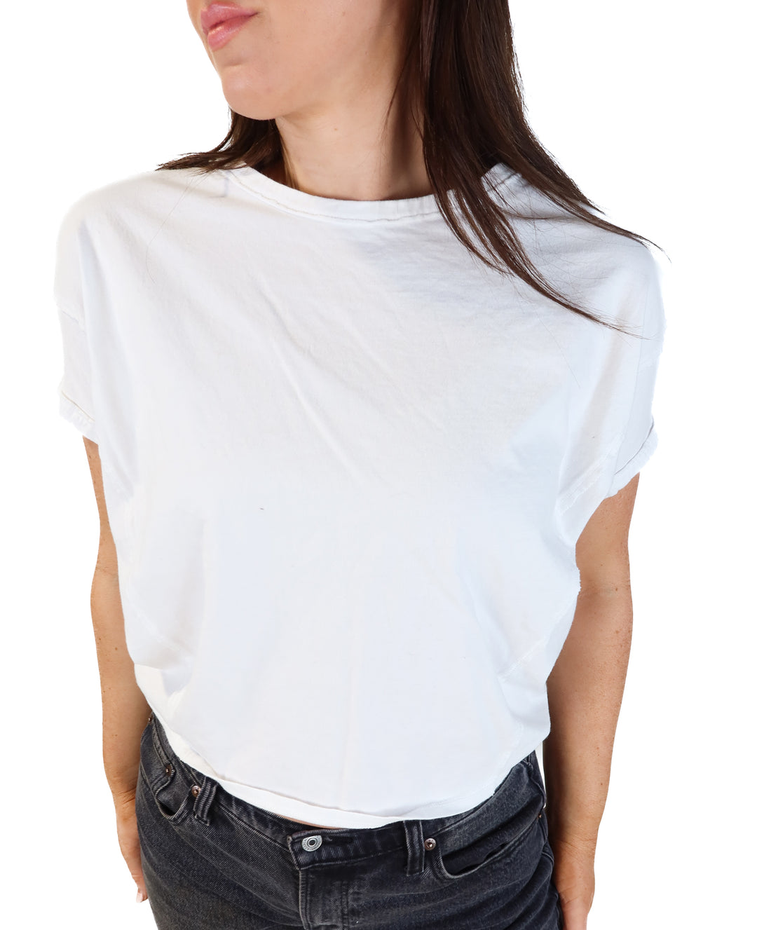 H by Bordeaux white dolman sleeve tee (s; retail $45)