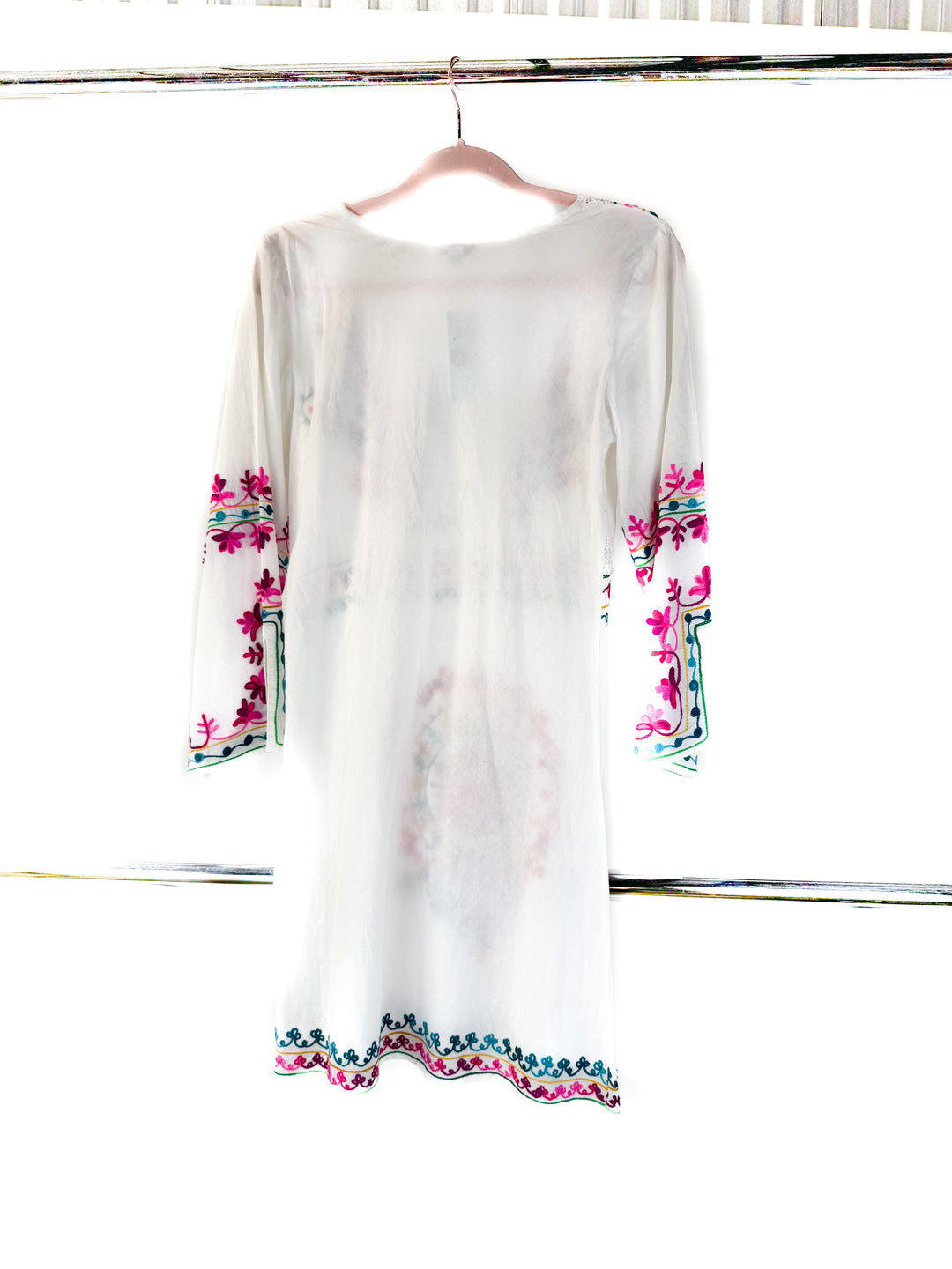 debbie katz colorful crochet dress NWT (m; retail $79)
