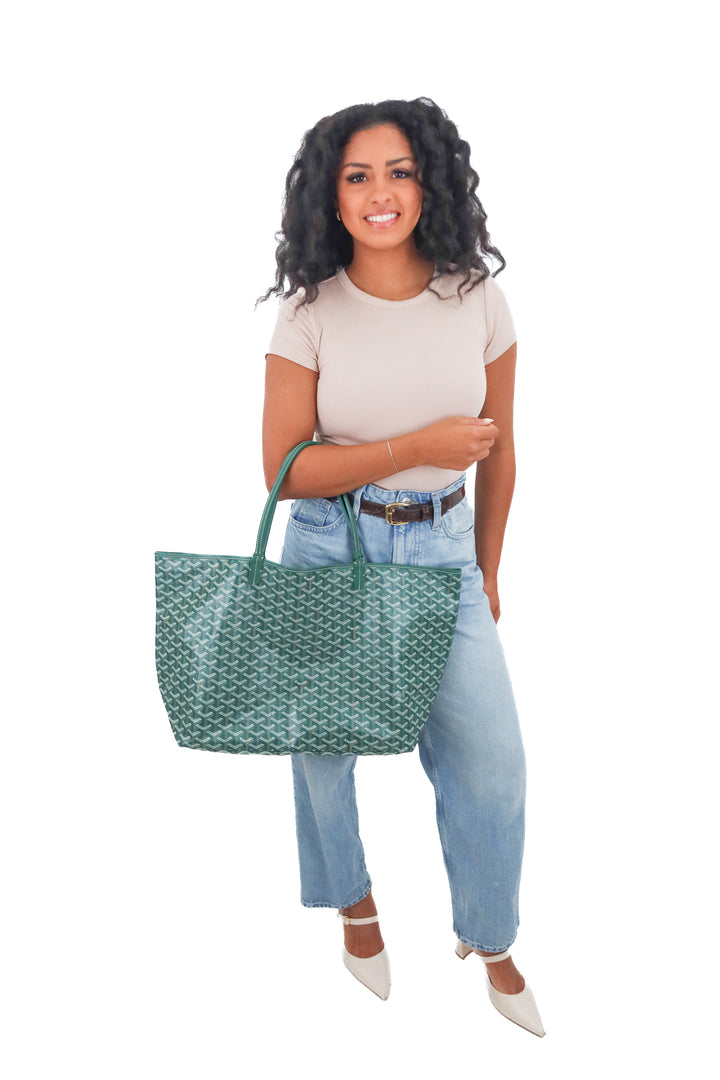 goyard goyardine St. Louis GM in Green
