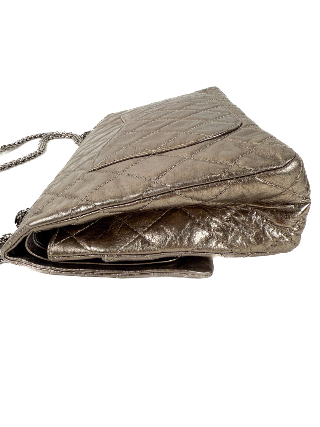Chanel Metallic Reissue 226 Double Flap Bag (retail $11,700)