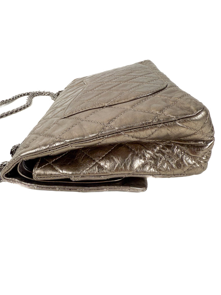 Chanel Metallic Reissue 226 Double Flap Bag (retail $11,700)
