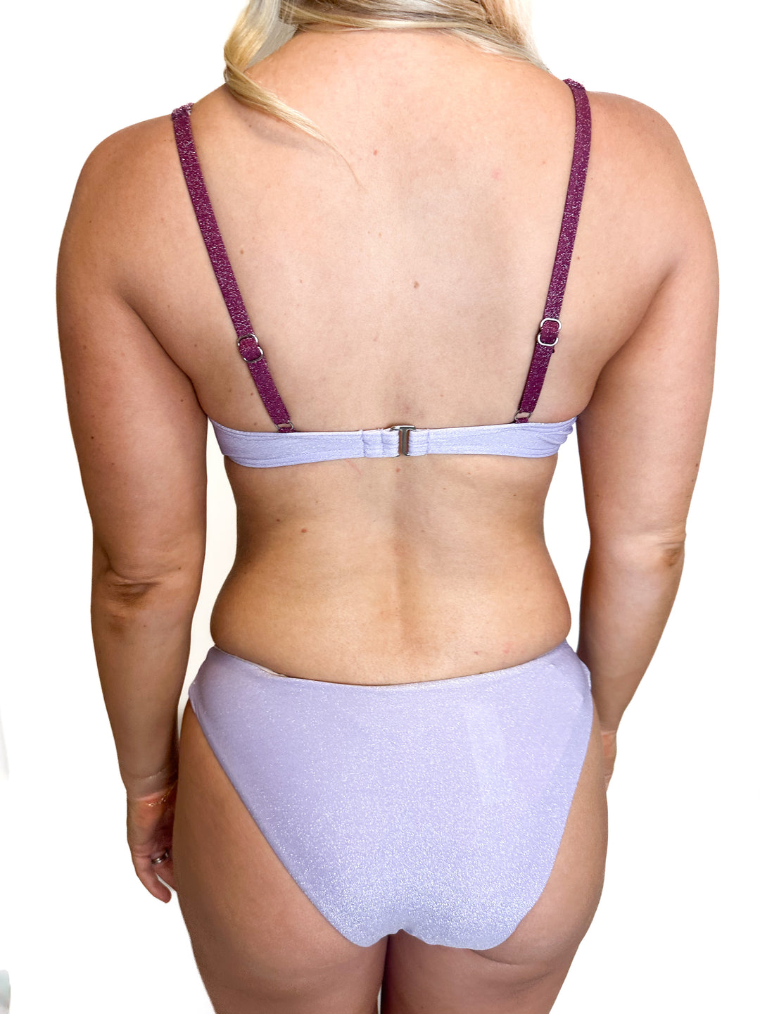 Venus Sparkly Lavender Bikini NWT (XS)