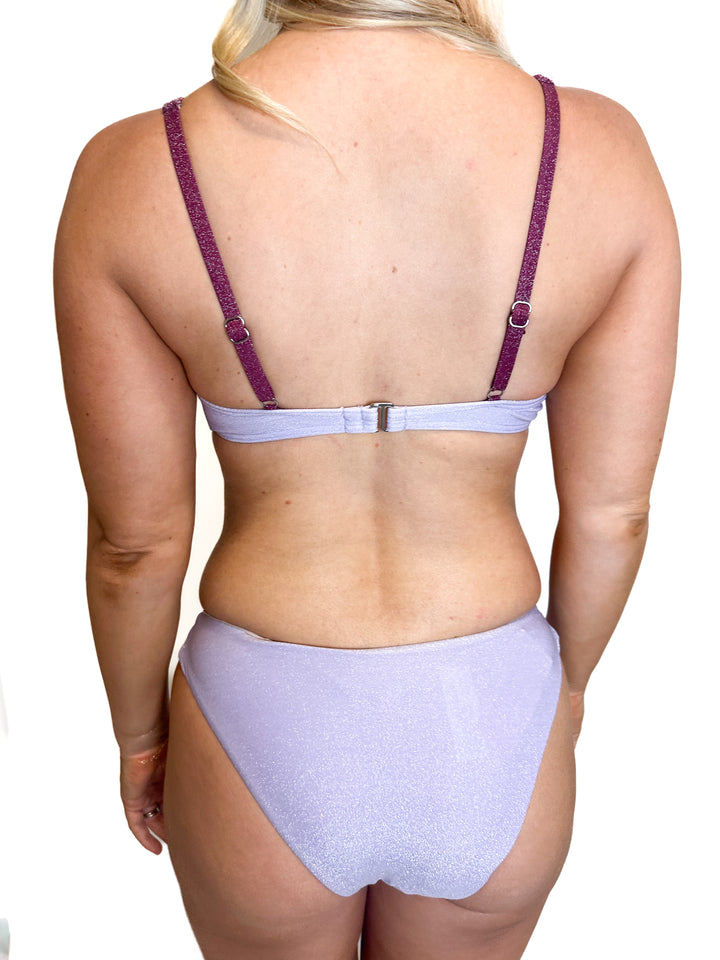 Venus Sparkly Lavender Bikini NWT (XS)
